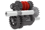 Lego Technic Gearbox Building Instructions